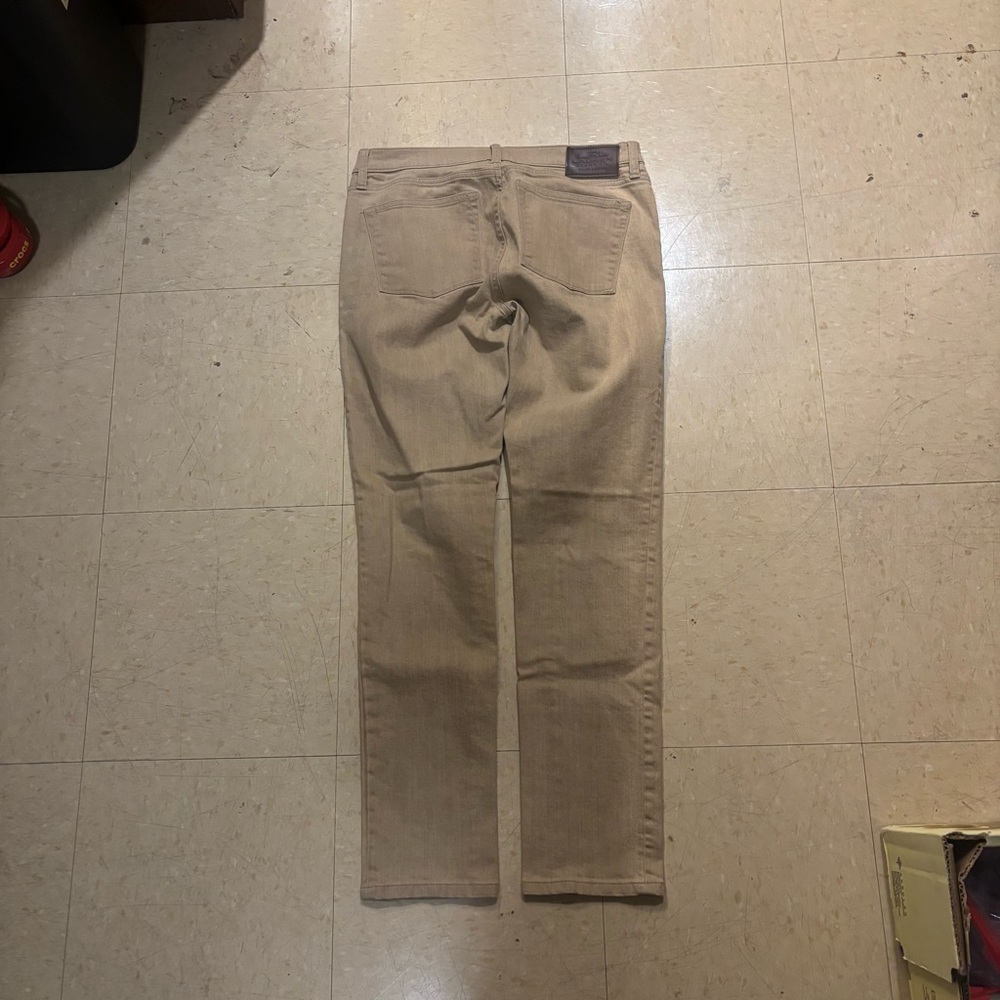 Ralph Lauren Tan Chinos Flat Front Classic Fit